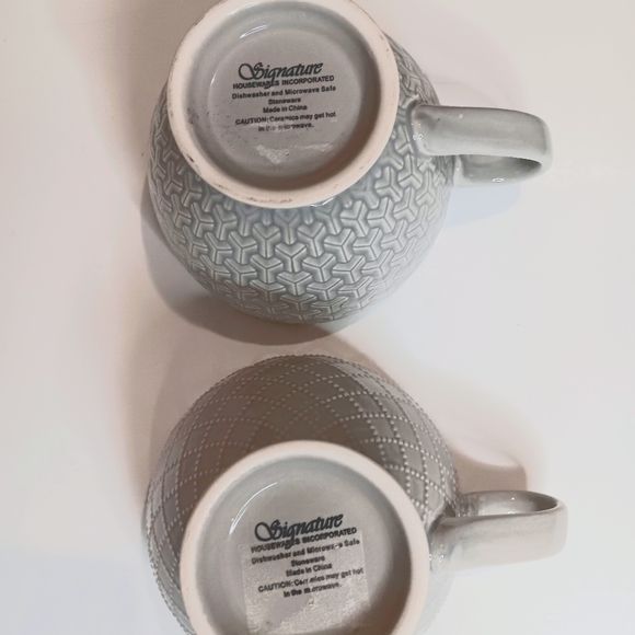 Two stoneware cups - Picture 3 of 3